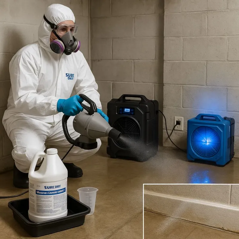Sanitization and Odor Removal process in Caledonia, MS