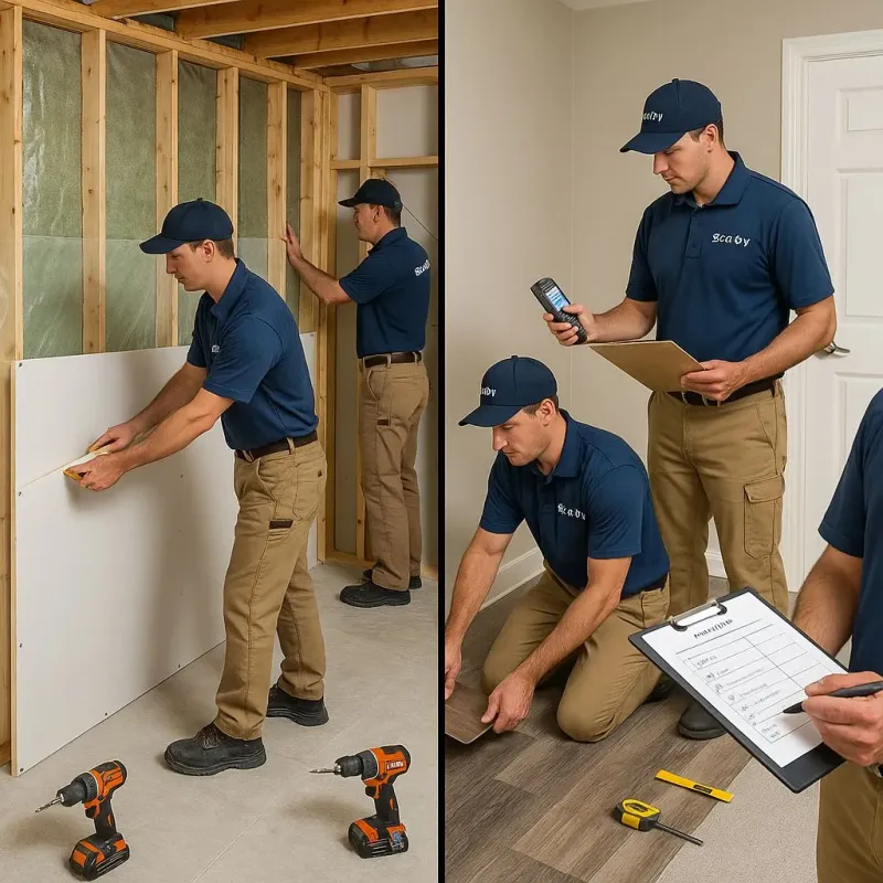 Repairs and Reconstruction process in Caledonia, MS