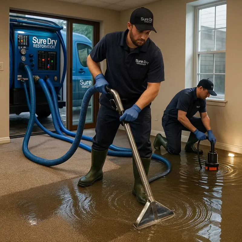 Water Extraction and Removal process in Caledonia, MS
